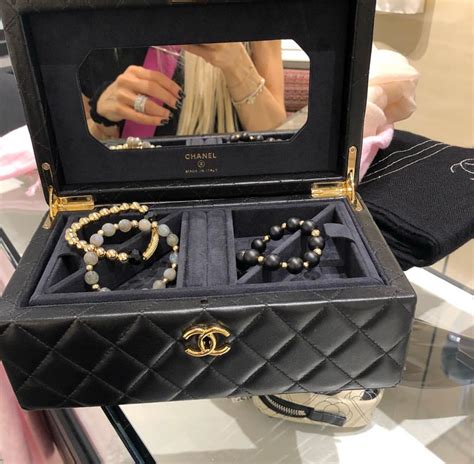 chanel acrylic jewelry box|where to buy Chanel jewellery.